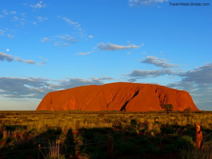 a large rock