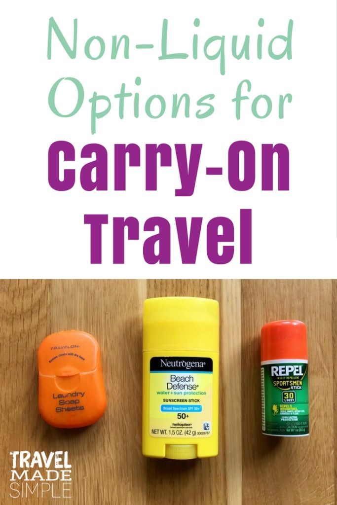 Solid Toiletries for Travel NonLiquid Options to Pack in CarryOn