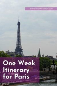 Check out our one week itinerary for Paris. All our Paris travel tips are in one place to help you go on the best vacation. Includes day trips and tours we recommend too! | Paris itinerary | Paris vacation | Paris travel tips | things to do in Paris | how to plan a trip to Paris