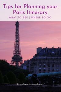 There are so many things to do in Paris you could easily spend a week there and not see it all. We've put all our best tips for planning a Paris vacation into this blog post, so check it out and get ready to travel to Paris. | Paris itinerary | Paris vacation | Paris travel tips | things to do in Paris | how to plan a trip to Paris