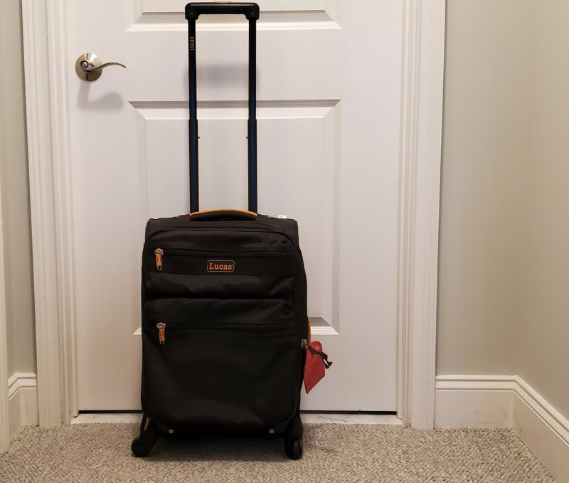 carry on wheeled suitcase