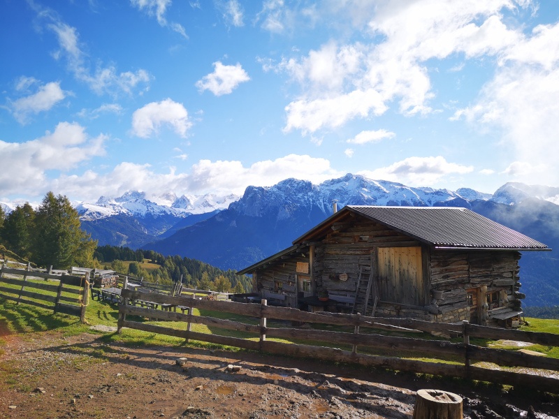 Italy Dolomites View - hassles of traveling during covid