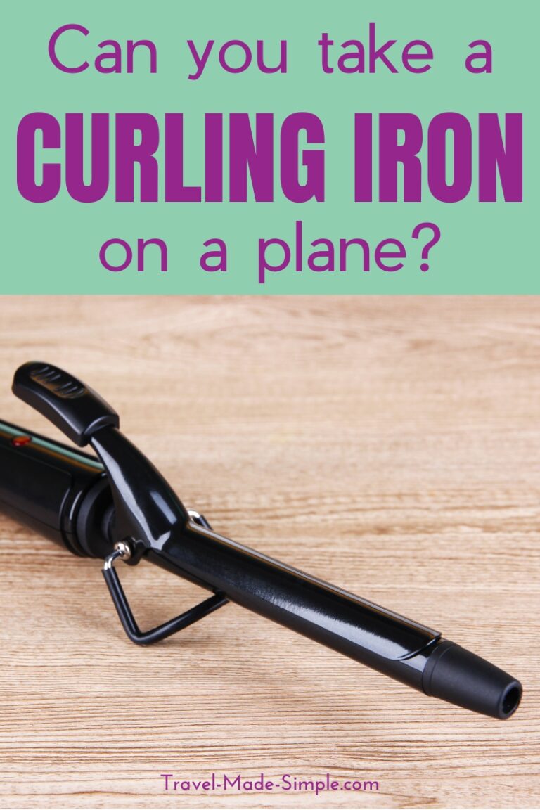 Can you bring a curling iron on a plane? Travel Made Simple